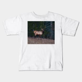 Canadian Elk Kids T-Shirt